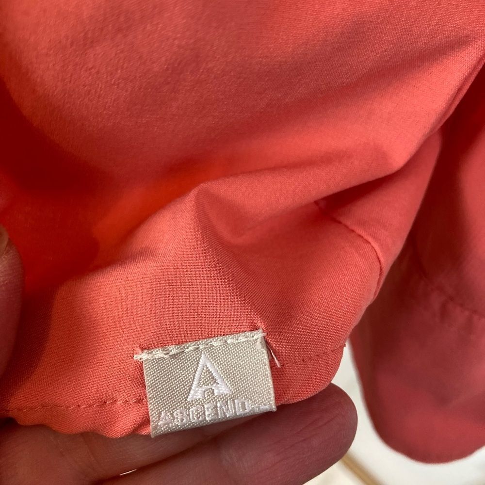 Ascend Coral Button-Up Outdoor Sport Shirt w/ netting lining and zip side pocket - Picture 5 of 15